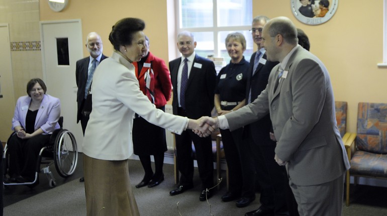 Tony and Princess Royal